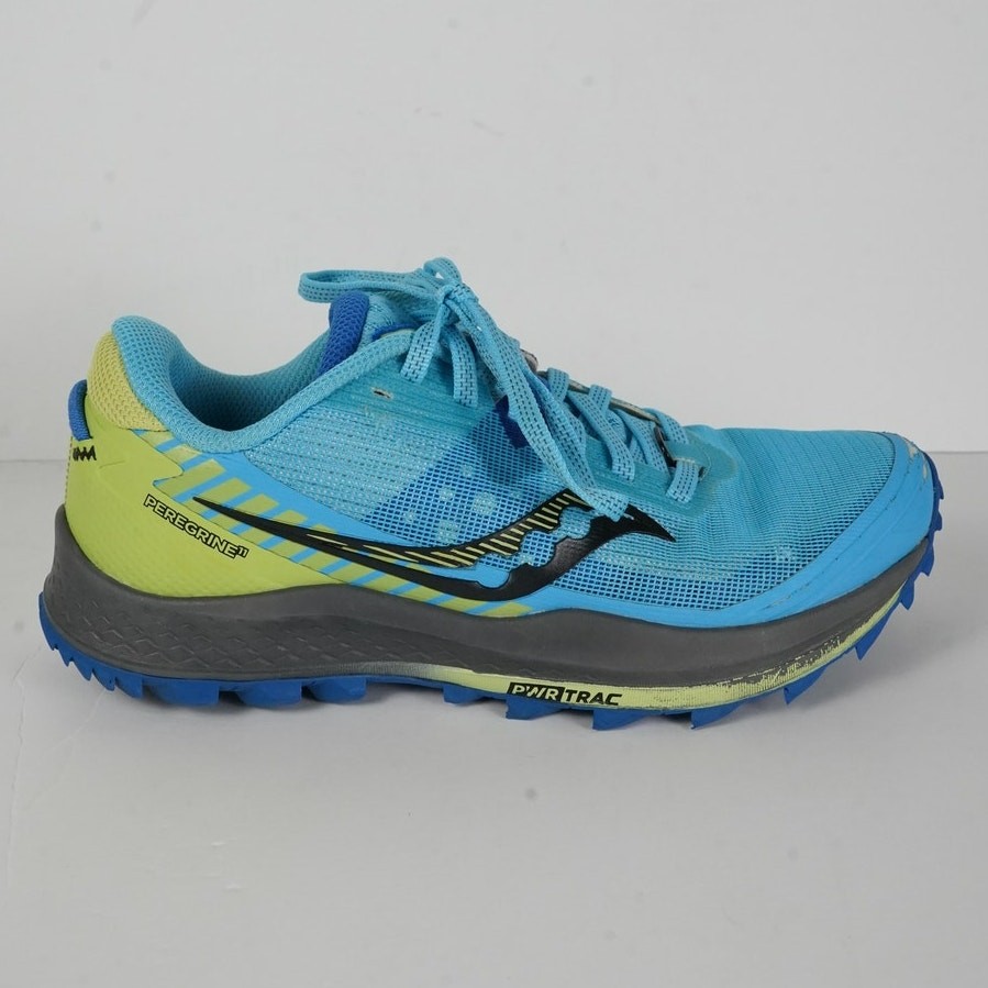 Saucony Peregrine 11 Womens Blue Gorpcore Trail Running Shoes Size 6  
