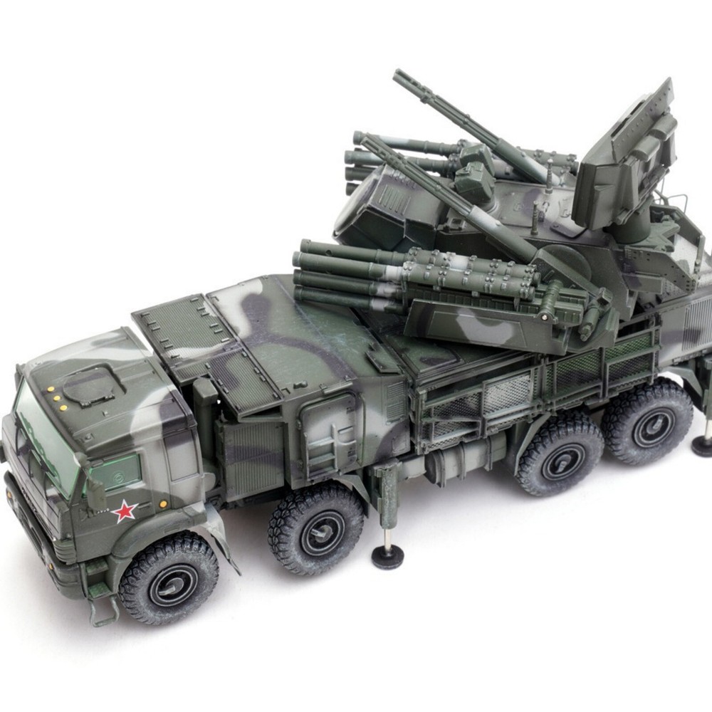 High Simulation 11.4cm Diecast 1/72 Russian Army Pantsir-S1 AAMGS System Model
