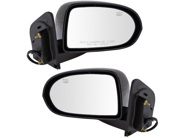 TRQ Door Mirror Set for 2016-2017 Jeep Compass Model 39HGVJ