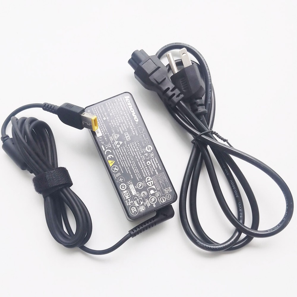 Genuine Power Supply Cord For Lenovo 45N0293 45N0294 0C19880 0B47033 USB Plug