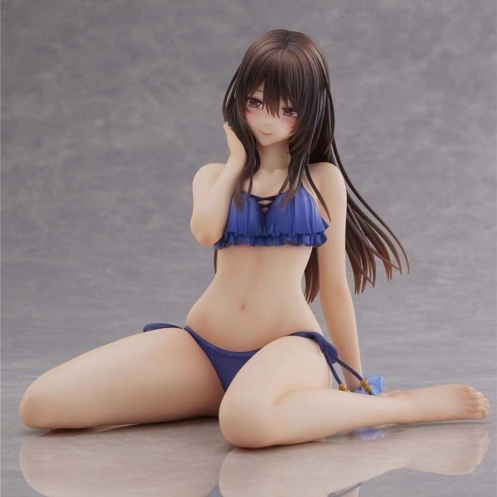 Anime Hentai Cute Sexy Bikini Girl PVC Action Figure Collectible Toy 12cm No Box