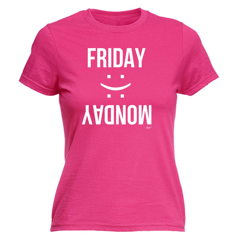Friday Monday - Womens T Shirt Funny T-Shirt Novelty gift tshirt