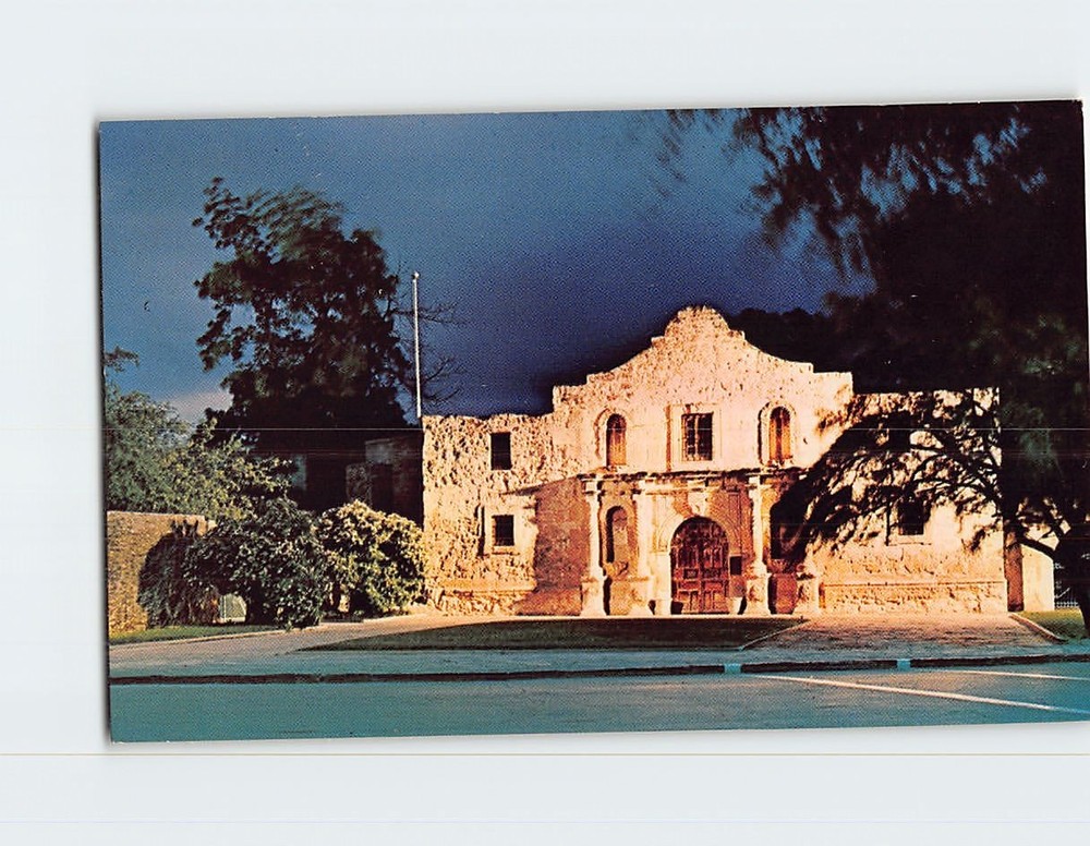 Postcard The Alamo San Antonio Texas USA