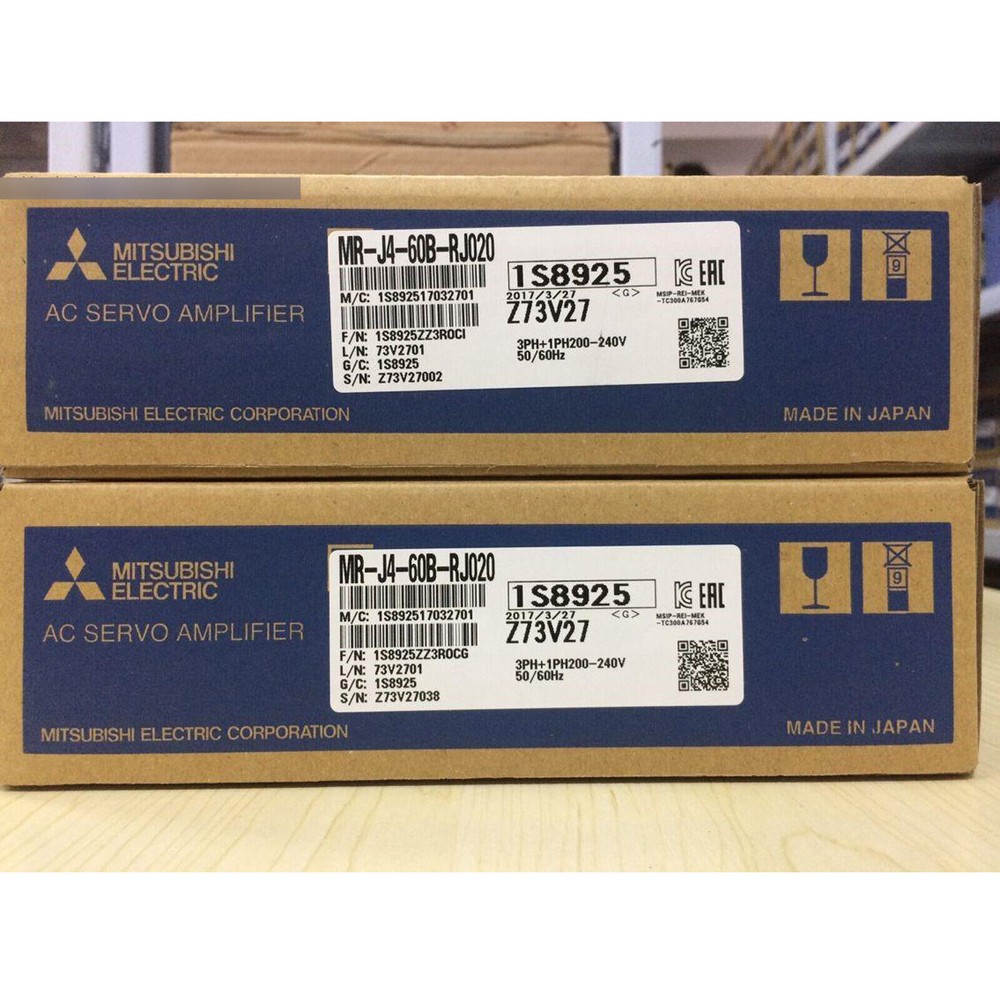 1PC New MR-J4-60B-RJ020 AC Servo Drive One year warranty #A6-37