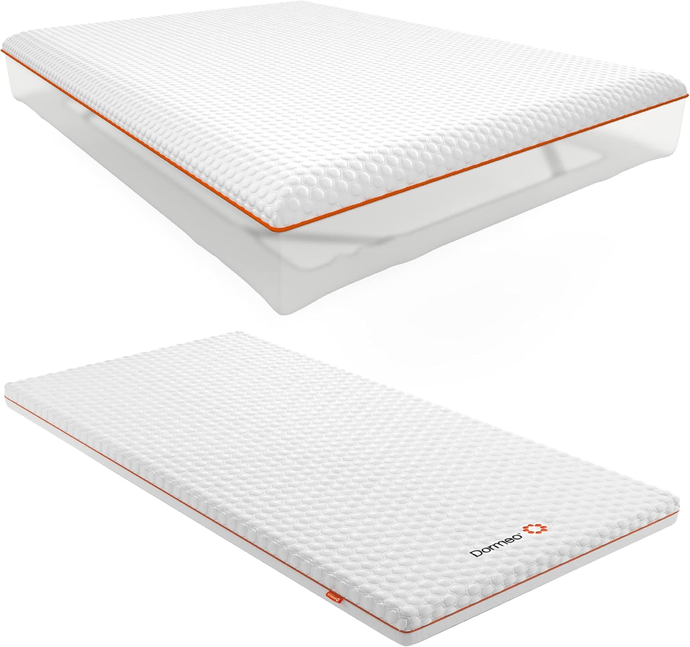 Queen Size Mattress Topper and Premium Waterproof Mattress Protector Bundle