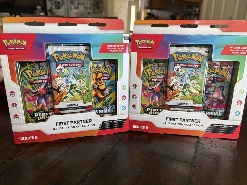 (2) Pokémon TCG First Partner Illustration Collection Series 2 Sealed 🆕