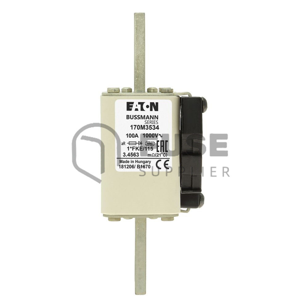 1PC New BUSSMANN 170M3534 100A 1000V High Speed Square Body Fuse