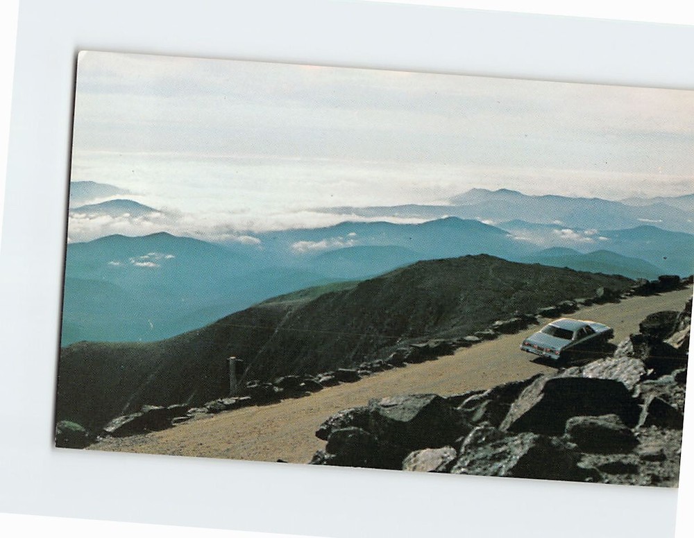 Postcard Mt. Washington Auto Road White Mountain National Forest New Hampshire