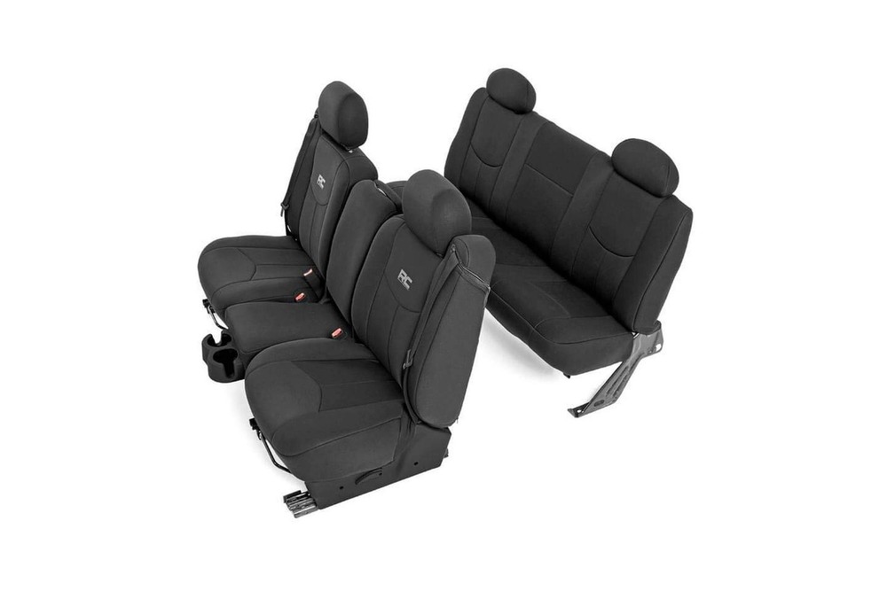 Rough Country Neoprene Seat Covers for Chevy Silverado & GMC Sierra 1500 (199...