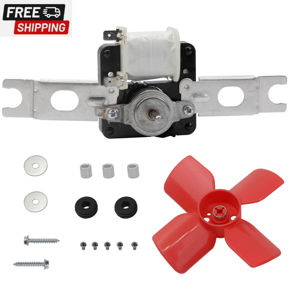 Lifetime 482731 Evaporator Fan Motor Kit by  - Compatible with Whirlpool Kenmore