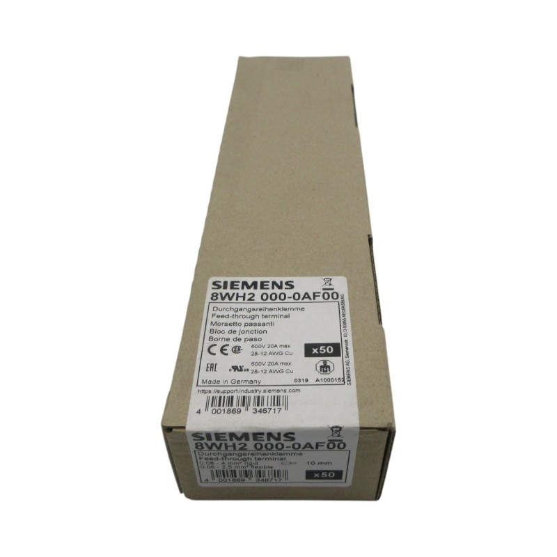 Siemens 8Wh2000-0Af00 600V 20A (Pkg Of 50) Nsfs