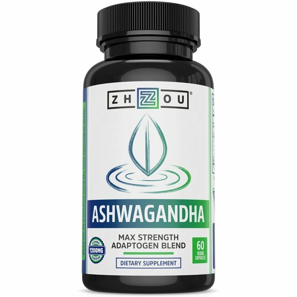 Max-Strength Ashwagandha- 60 CT- Natural Adaptogenic Blend For Stress
