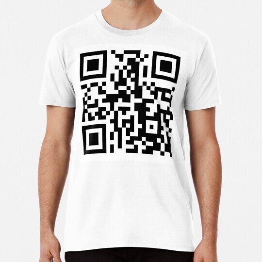 Funny Qr Code Linking To Pornhub S to 5XL Made in the USA T-Shirt