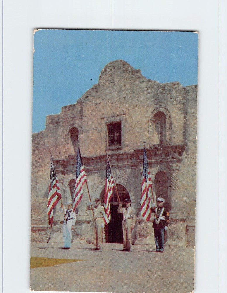 Postcard The Alamo San Antonio Texas USA