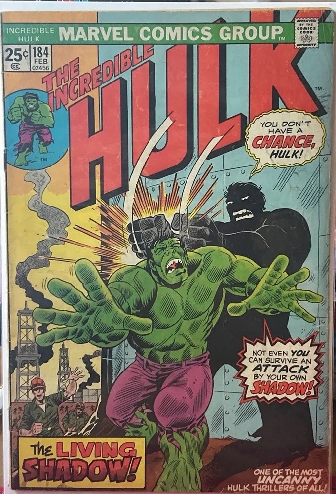 The Incredible Hulk #184 (Marvel Comics February 1975)