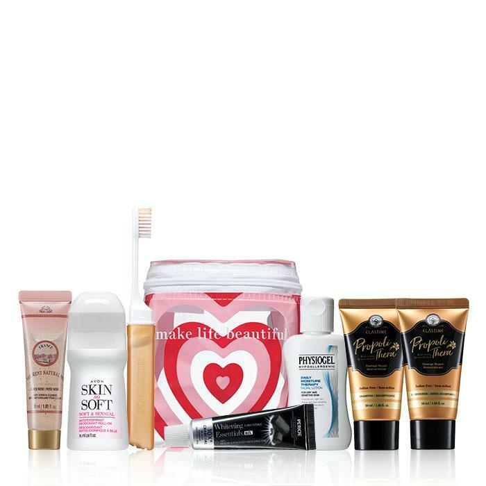 Travel Size Personal Care Kit -Everything you need.  TSA READY