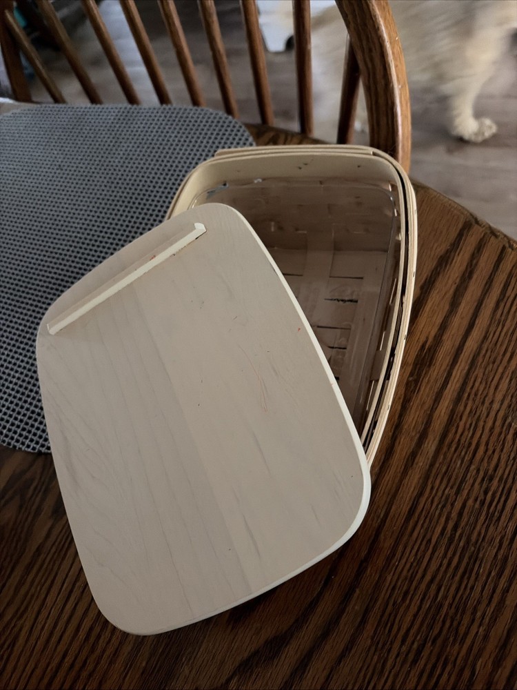 Longaberger | 2002 Notepad Recipe Basket Lid | OFFICE ORGANIZATION