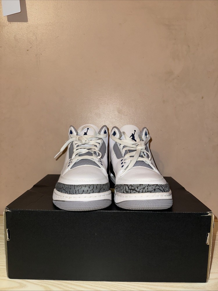 Air Jordan 3 Retro Midnight Navy Men’s Size 10 – Used Excellent Condition No Box