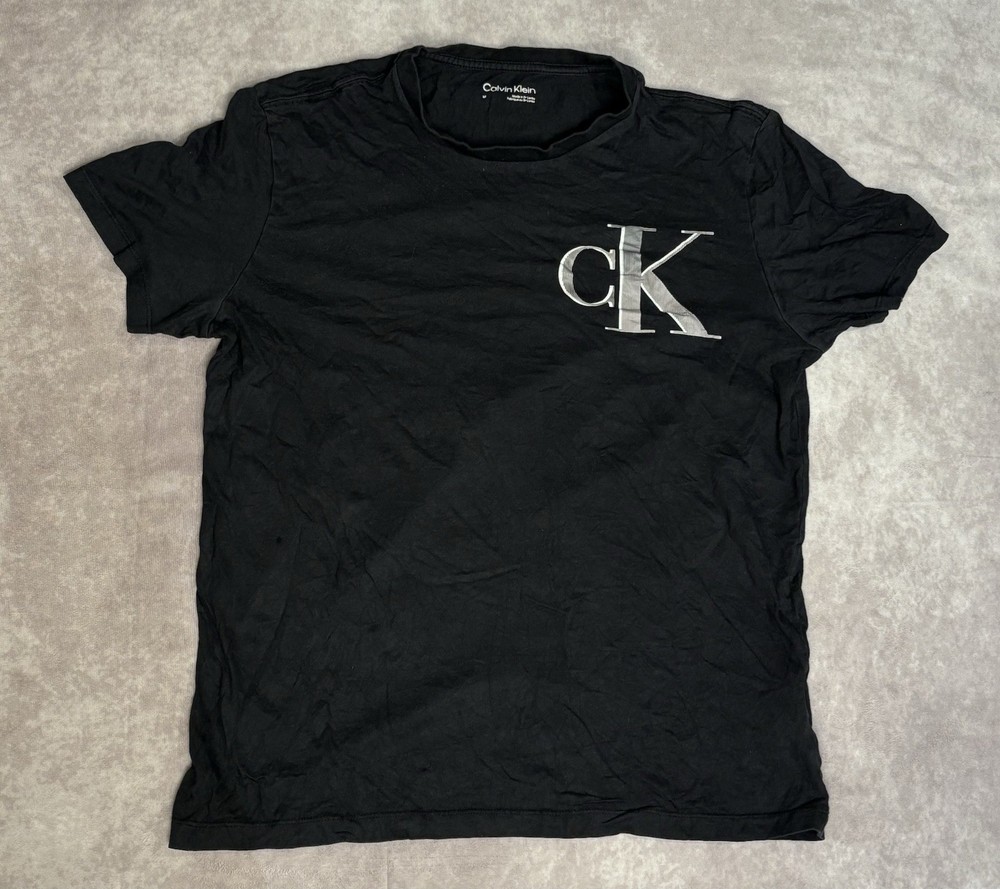 Calvin Klein T-Shirt Men’s Size Medium Black