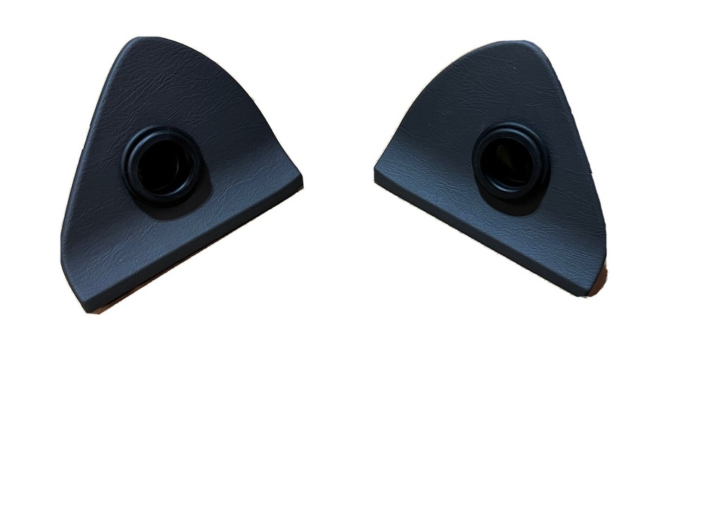 00-05 CADILLAC DEVILLE SIDE DASH TRIM VENT COVER SIDE CAP (PAIR) GRAY