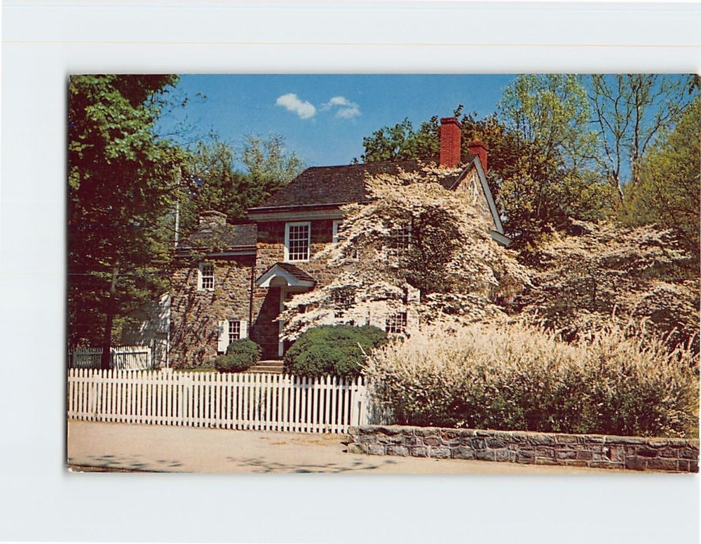 Postcard Washington Headquarters Valley Forge Pennsylvania USA North America