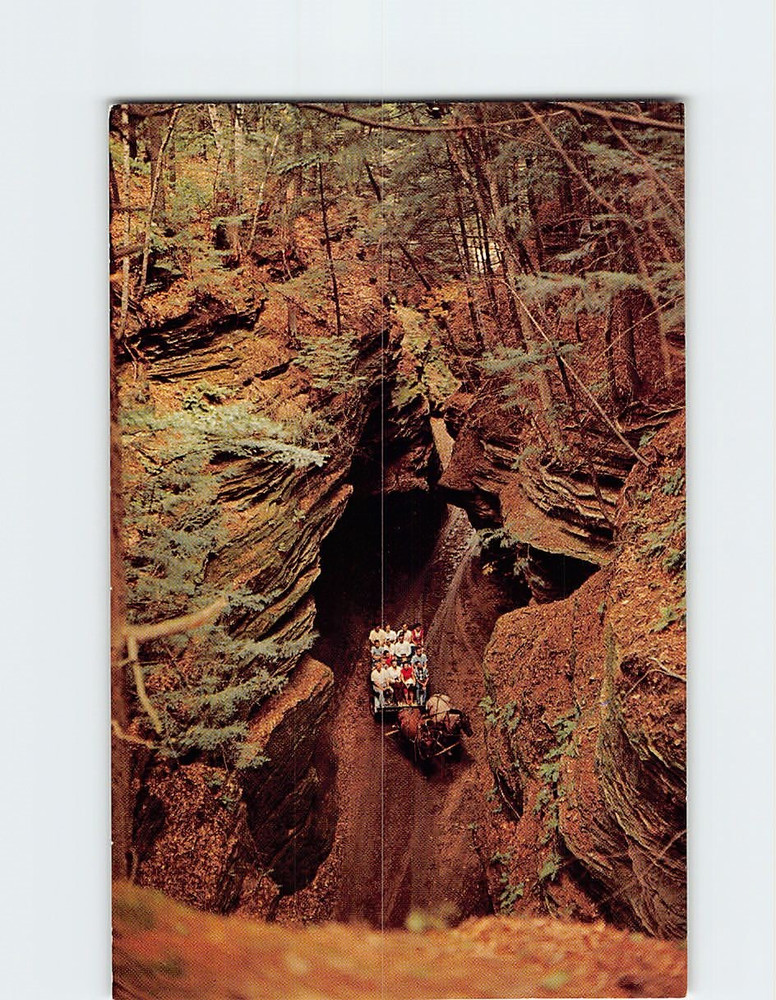 Postcard Lost Canyon Wisconsin Dells Wisconsin USA