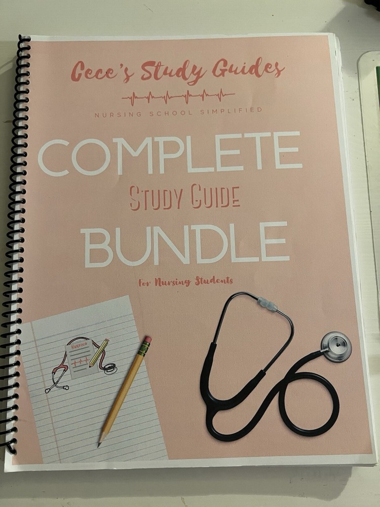 Complete Study Guide Bundle For Nursing Students