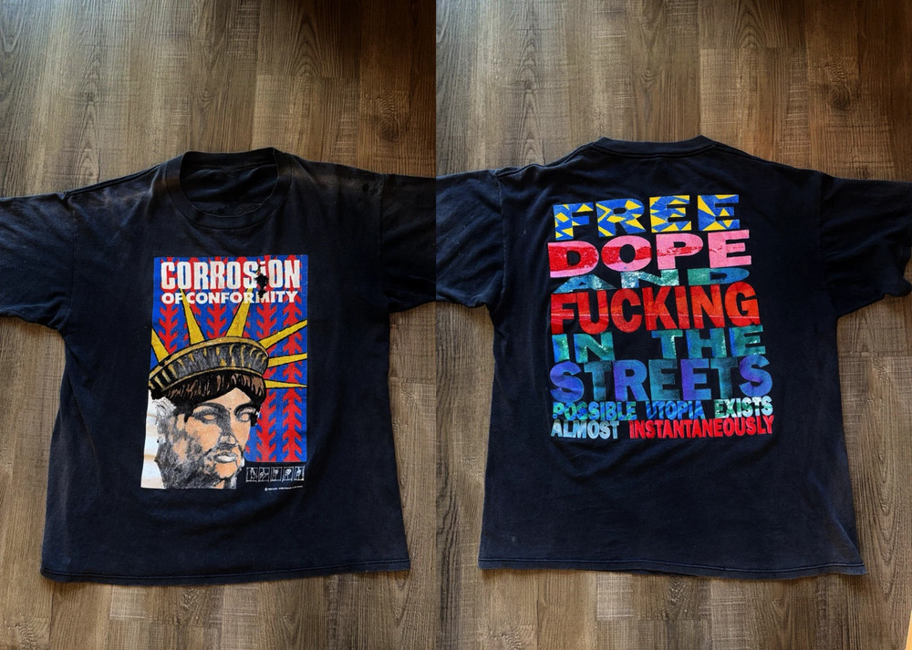 1992 Corrosion of Conformity Music Tour T-shirt S to 5XL