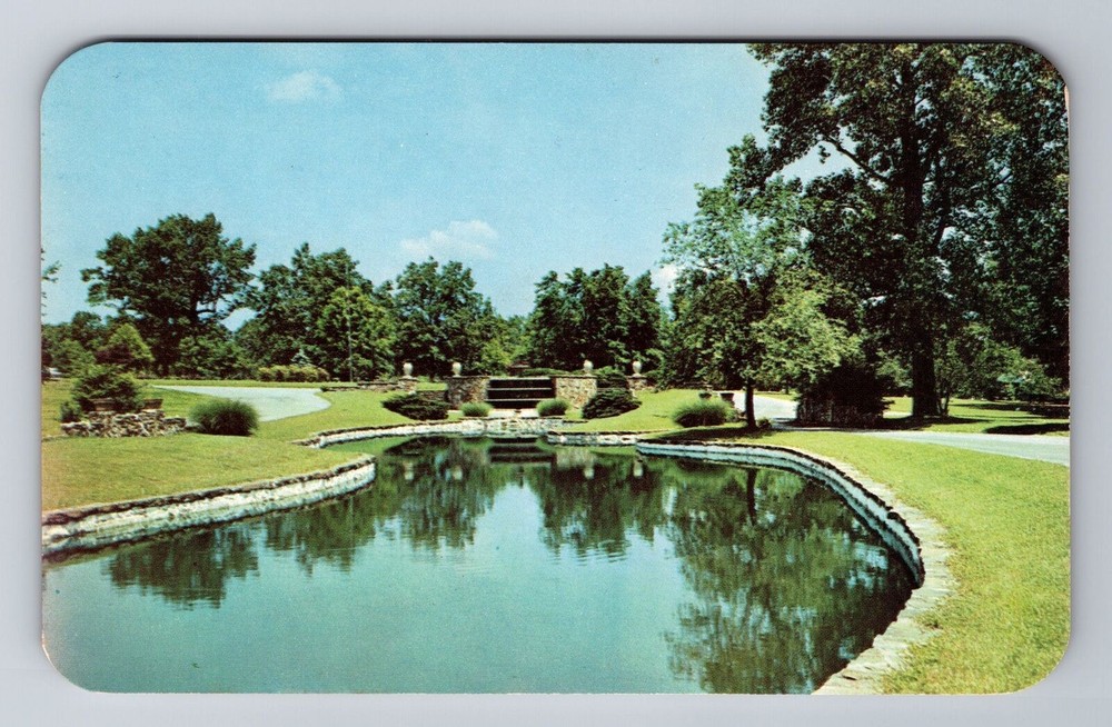 Memphis TN-Tennessee, Memorial Park Cemetery, Vintage Souvenir Postcard