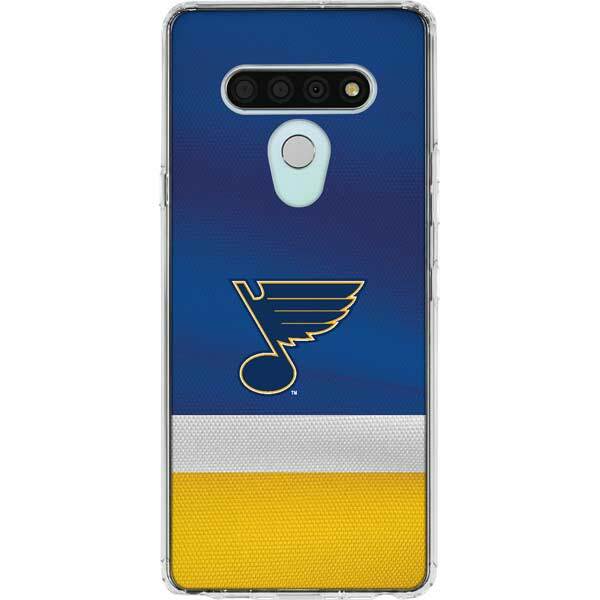 NHL St. Louis Blues LG Stylo 6 Clear Case - St. Louis Blues Jersey