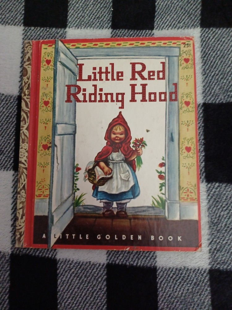 Little Red Riding Hood Elizabeth Orton Jones, Golden Book, Vintage 1948 Edition