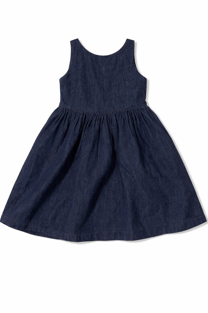 Ralph Lauren Girls Denim Dress – Size 6