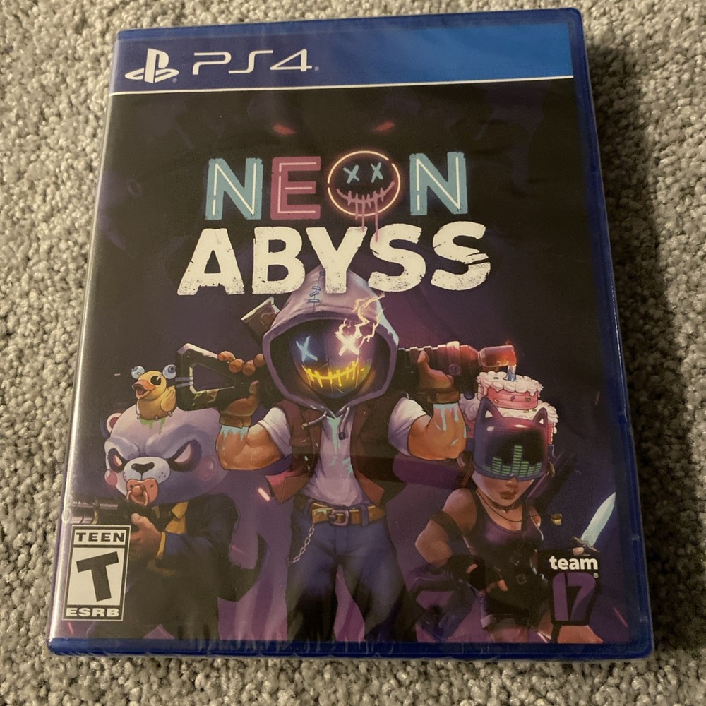 *NEW SEALED* NEON ABYSS Sony Playstation 4 PS4 Limited Run Games LRG Roguelike