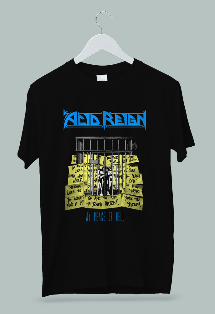 Acid Reign My Peace Of Hell T-Shirt Available in S M L XL 2XL 3XL Sizes-image