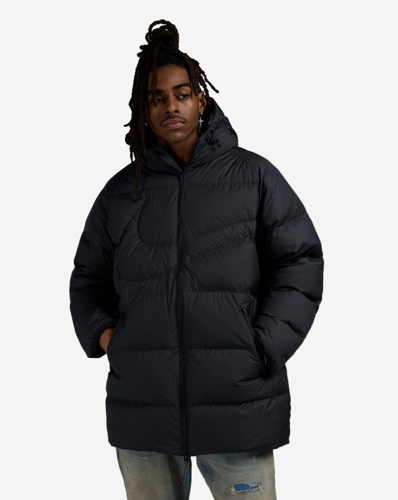 Nike NSW Down Fill Loose Parka Water Repellent Black IH2377 010 Men's Large NWT