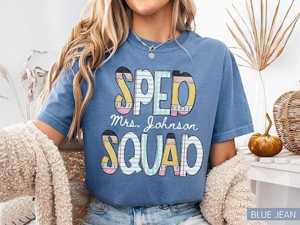Special Education Teacher Shirt, Teacher Team T-Shirt, SPED Squad Tees