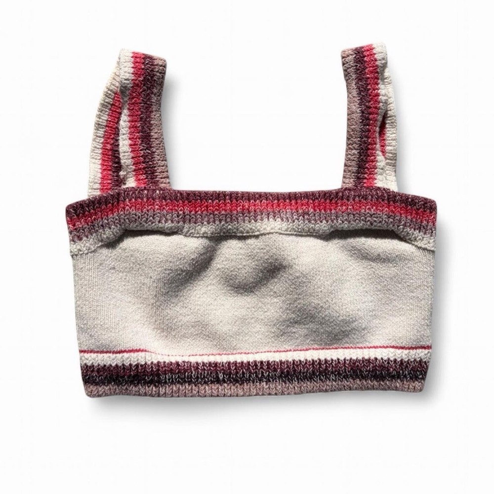 Free People “In The Sun” Knit Brami Crop Top - Size small
