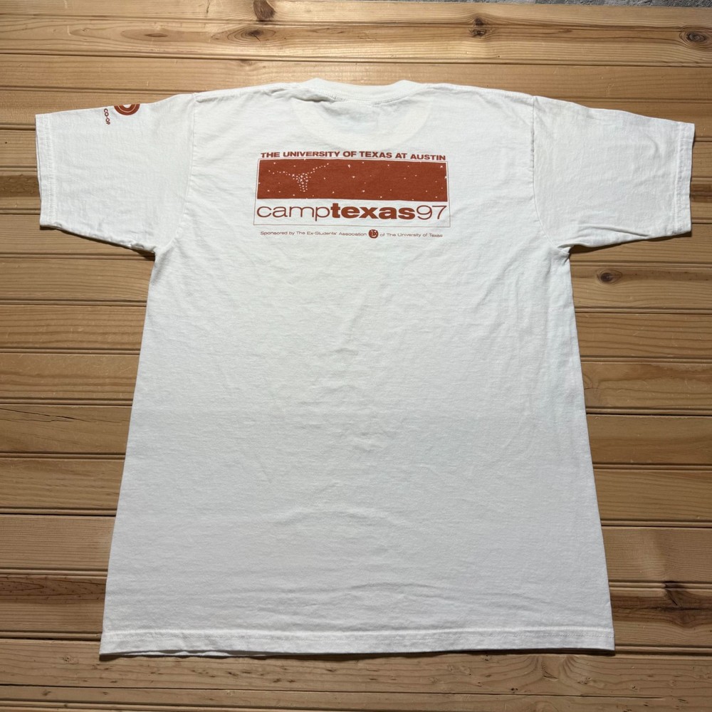 Vintage 1997 Camp Texas Summer University of Texas at Austin Shirt - Size Large