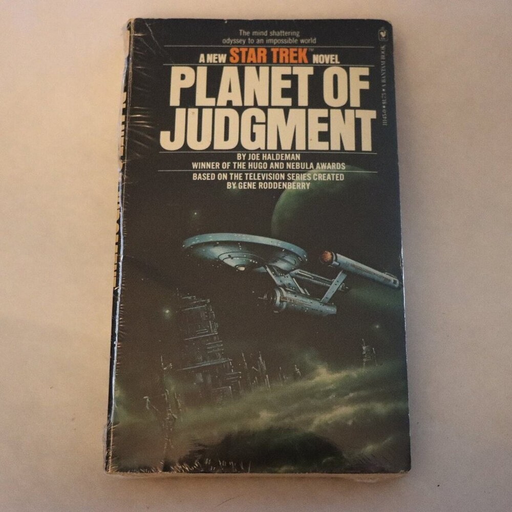Planet of Judgment Novel by Joe Haldeman, Star Trek Paperback new in plastic