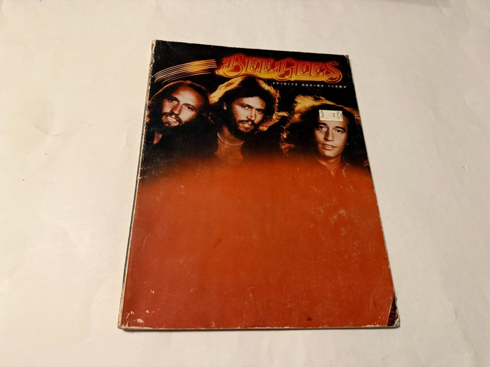 Bee Gees Spirits Having Flown Songbook 54-Page Sheet Music 1979 Barry Gibb Rare