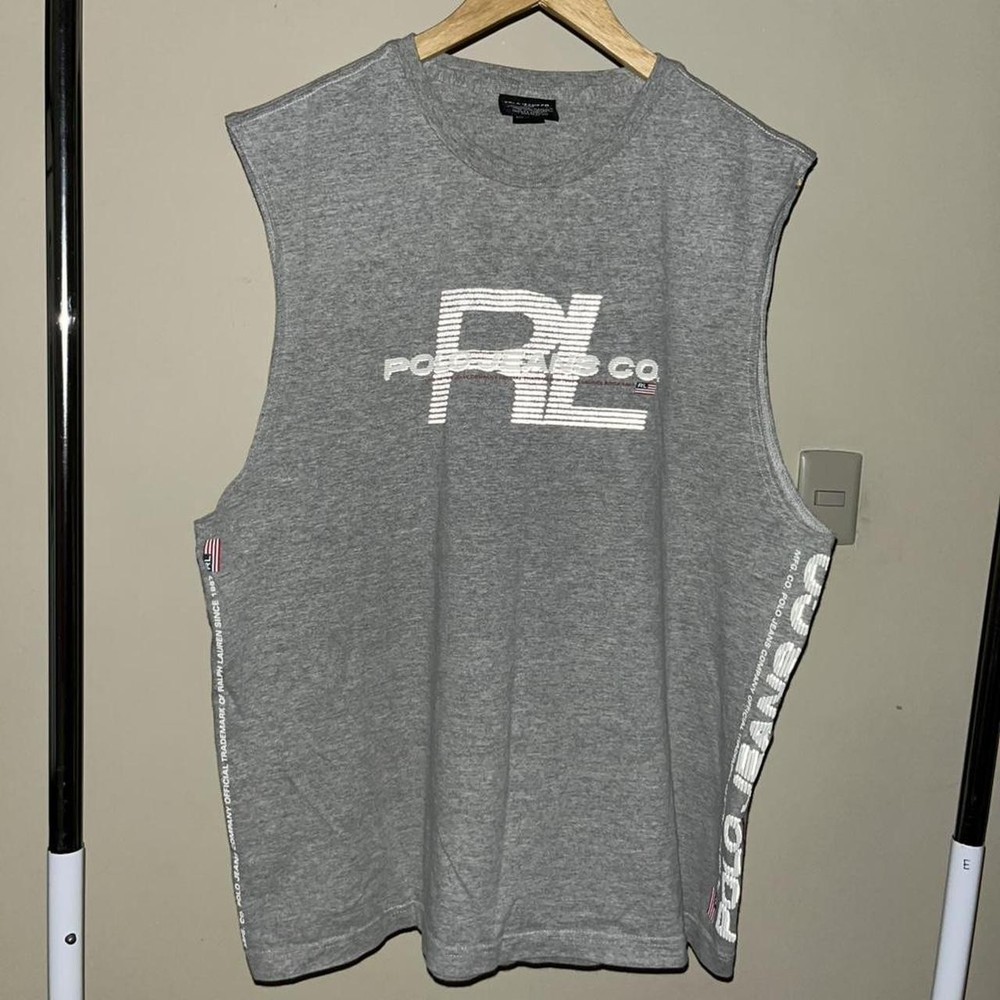 Polo Jeans CO. Ralph Lauren grey sleeveless tee