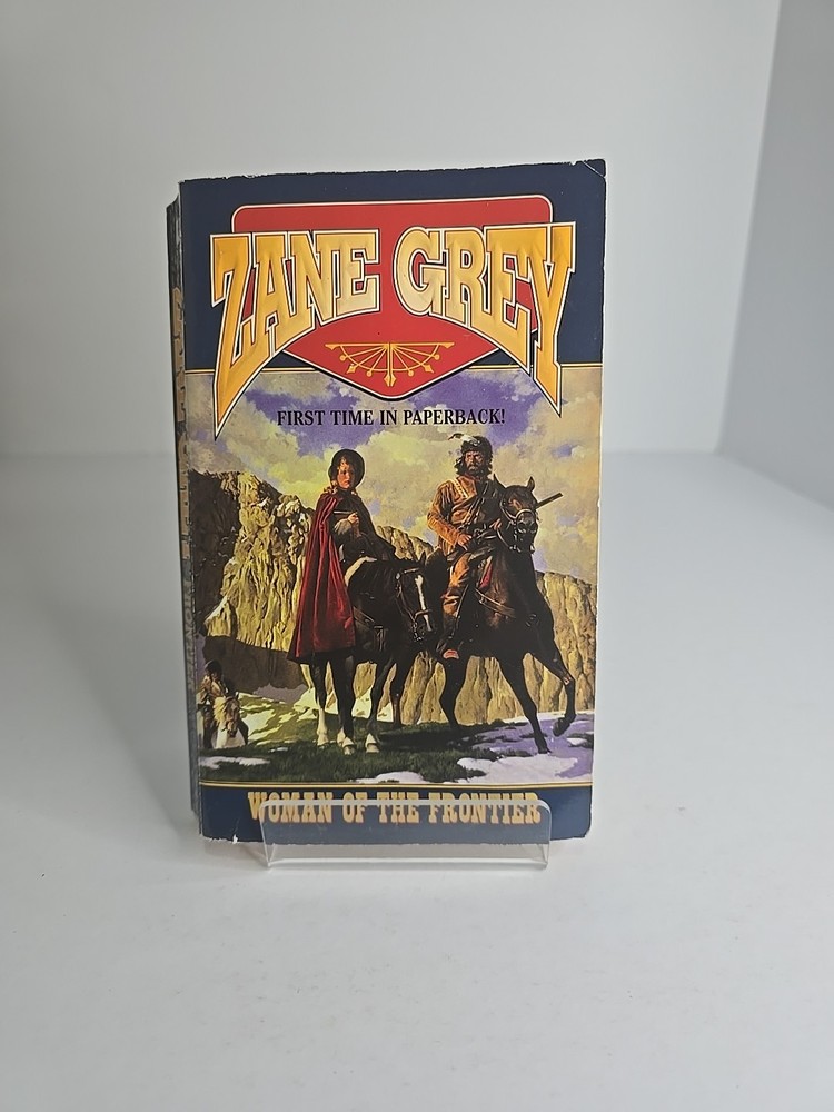 Zane Grey Woman of the Frontier (2000 Leisure Books) Western Paperback