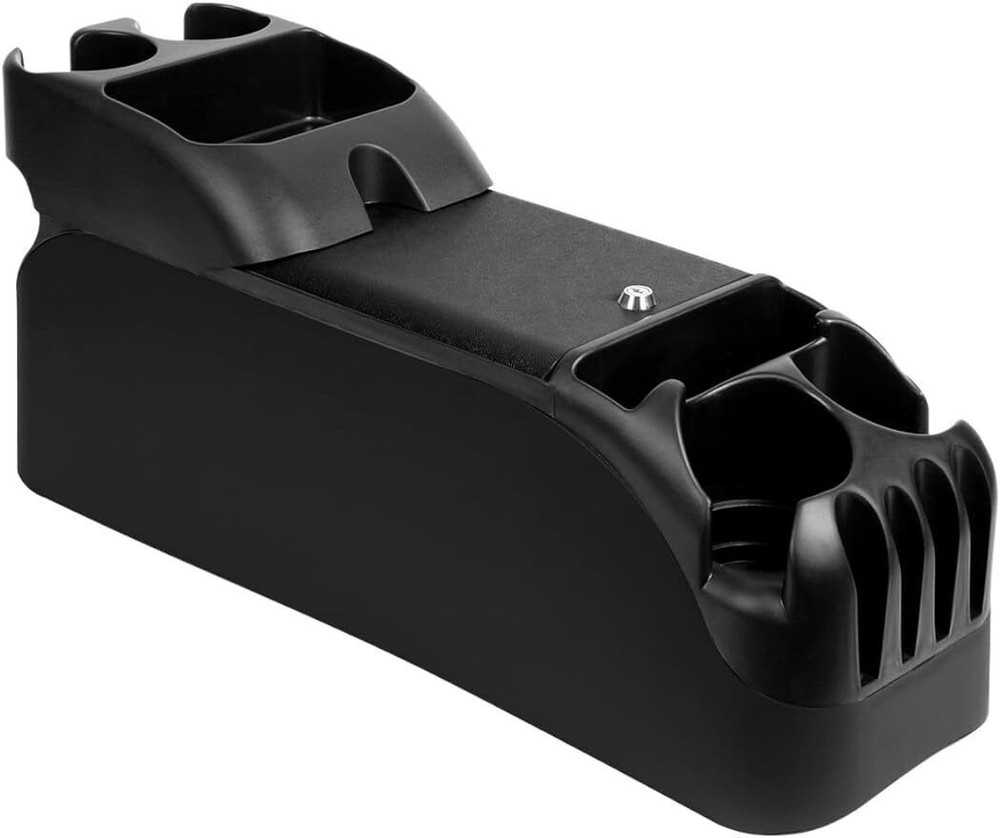 Universal Car Center Console Storage Organizer with Cup Holder for Cars,Vans,SUV