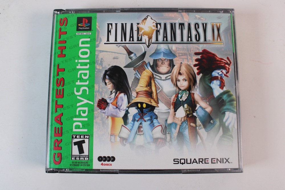 Final Fantasy IX (Sony PlayStation 1, PS1) Complete W/ Registration + Manual