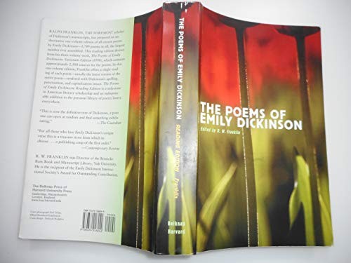 The Poems of Emily Dickinson: Reading..., Franklin, R W