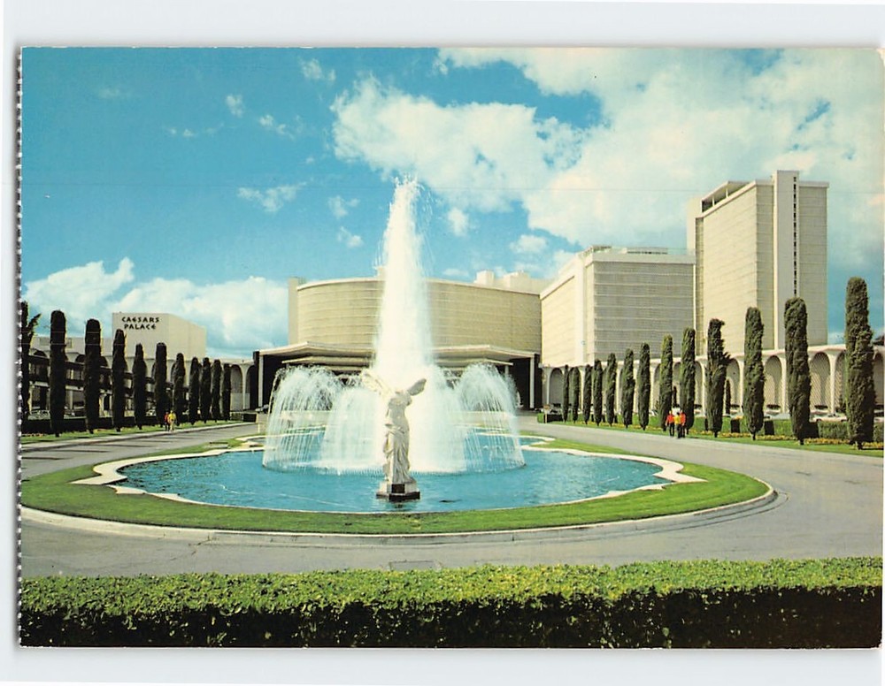 Postcard Caesars Palace & Casino Las Vegas Nevada USA