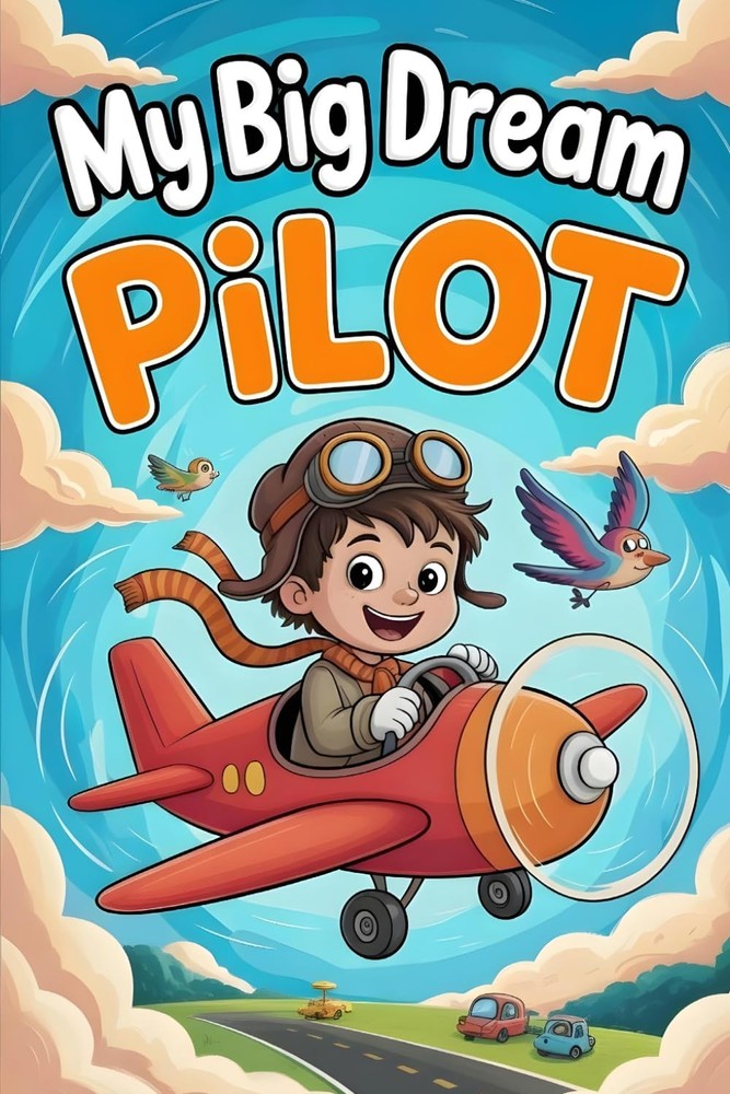 My Big Dream to Be a Pilot: Inspiring Short Stories for Kids Who Love Airplanes