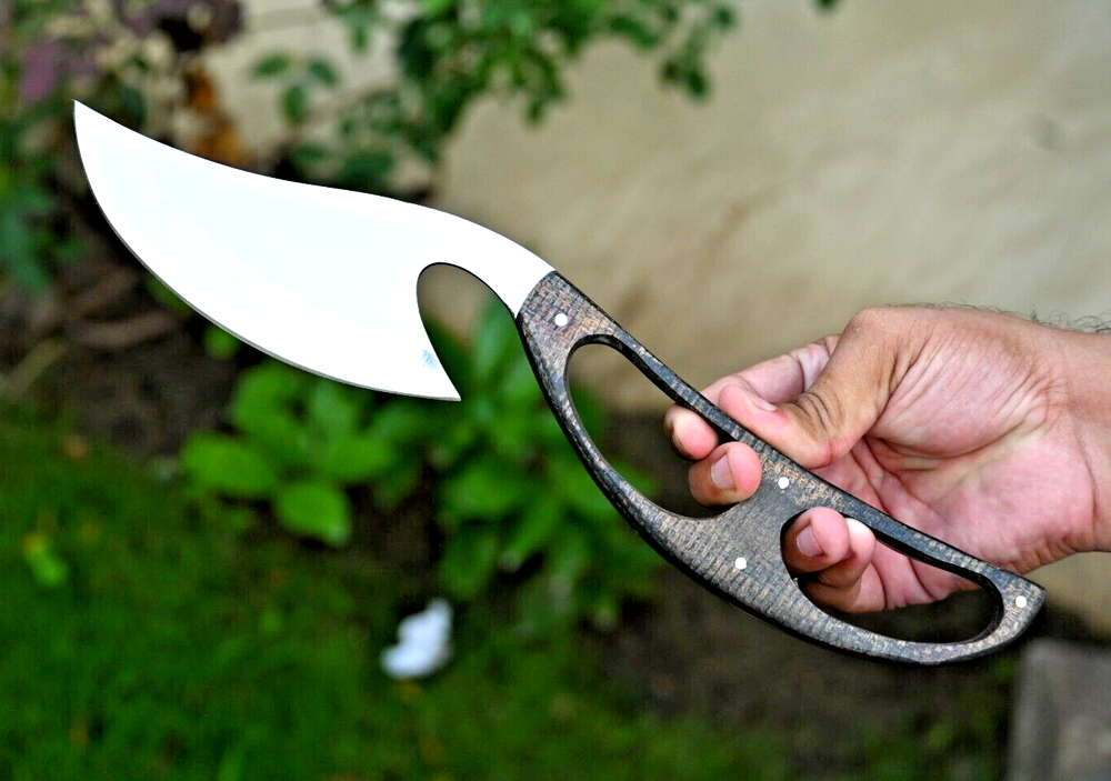 Custom Hand Made Stainless Steel Blade Hunting Bowie Knife  2874