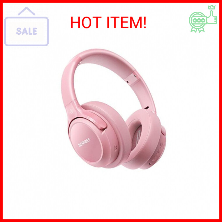 BERIBES Bluetooth Over-Ear Headphones with 65H Playtime & 6 EQ Modes