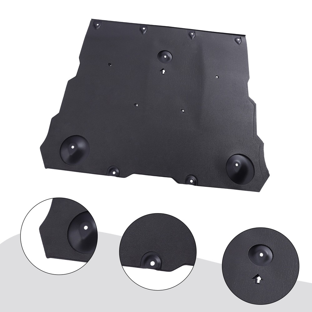 Car Front Engine Guard Cover Protecting Shield For Tesla Model Y 2021 2022 Black